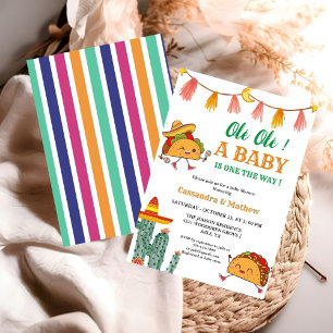 Invitación Taco acerca de un bebé Baby Shower mexicano