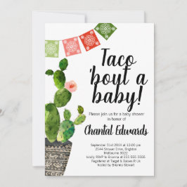 Invitación Taco Bout A Baby Invitation