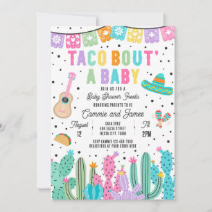 Invitación Taco Bout A Baby Mexican Fiesta Baby Shower