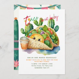 Invitación Taco 'bout Baby Fiesta Baby Shower Fun Cute