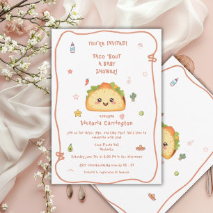 Invitación Taco ‘Bout Fiesta de Bebé