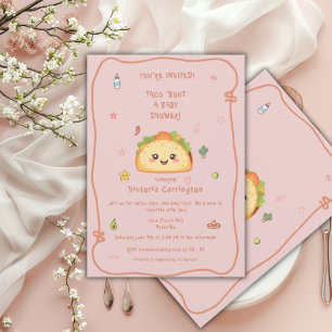 Invitación Taco ‘Bout Fiesta de Bebé