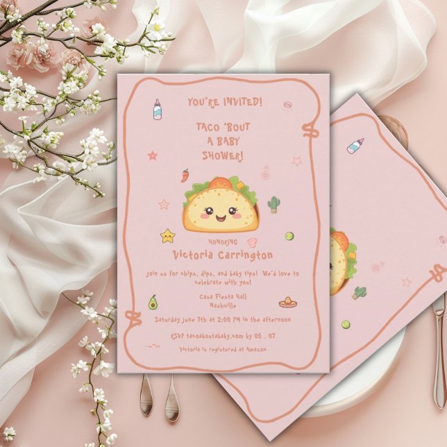 Invitación Taco ‘Bout Fiesta de Bebé (Subido por el creador)