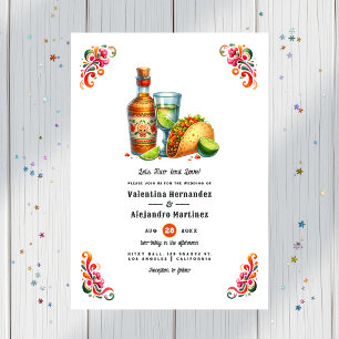 Invitación Taco 'bout Love: Boda audaz de Fiesta