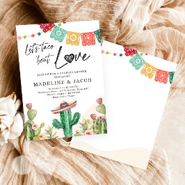 Invitación Taco Bout Love Cactus Fiesta Parejas Ducha