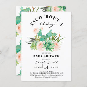 Invitación Taco Bout Un Baby Shower exitoso