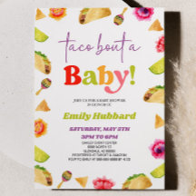 ¡Taco Bout Un Bebé! Fiesta Baby Shower