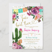 Taco mexicano colorido sobre ducha amorosa