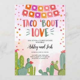 Invitación Taco Sobre Fiesta de Amor para Parejas