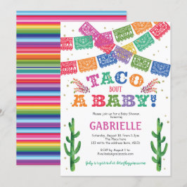 Invitación Taco sobre un bebé, Fiesta Baby Shower