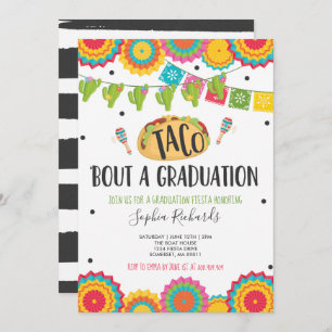 Invitación Taco 'Sobre una fiesta de graduación de Fiesta