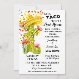Invitación Taco 'trata de la nueva casa que calienta la Fiest