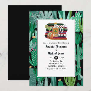 Invitación Tacos de Fiesta Mexicana y Brindis de Tequila para