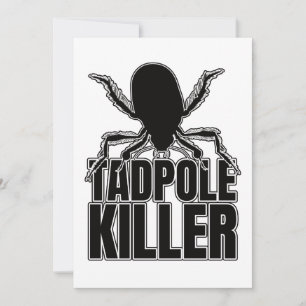 Invitación Tadpole Killer - Entomología