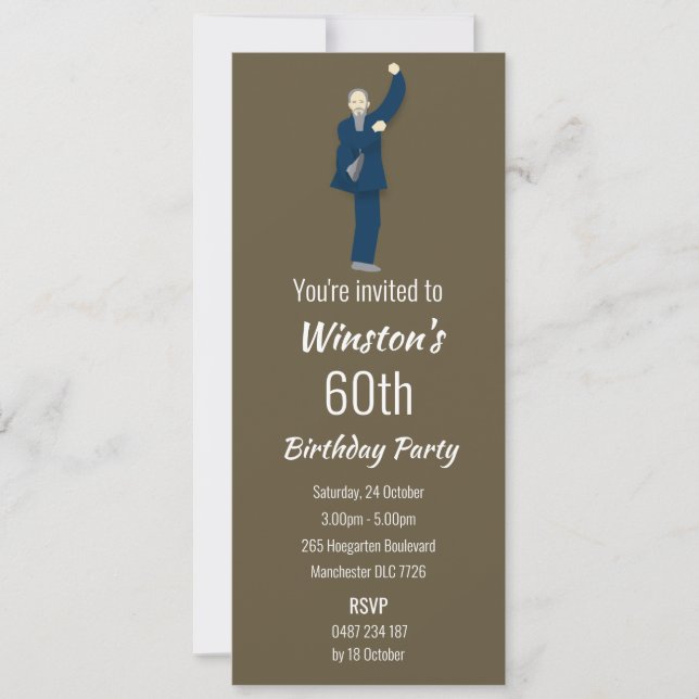 Invitación Tai chi (Anverso)