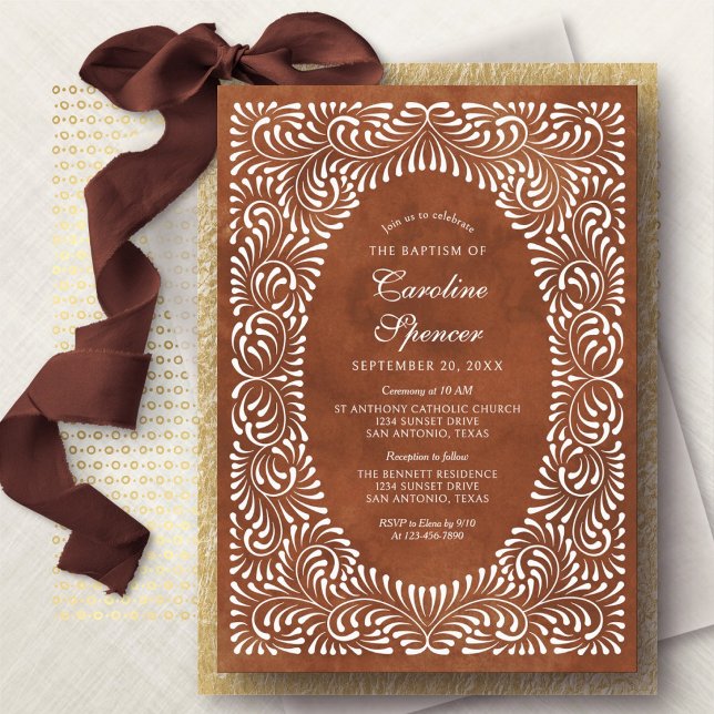 Invitación Talavera Terracota Despedida de Soltera Fiesta (Subido por el creador)