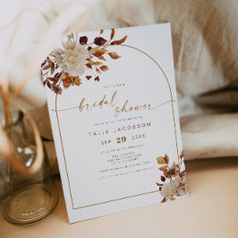 Invitación TALIA Bohemia Terracota Rubor Arch Bridal Shower