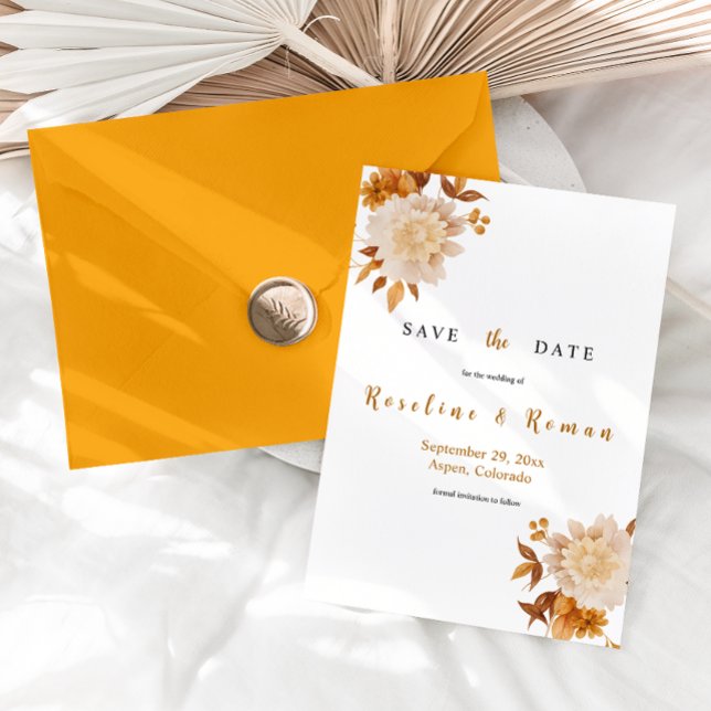 Invitación TALIA Boho Save the Date Template (Subido por el creador)