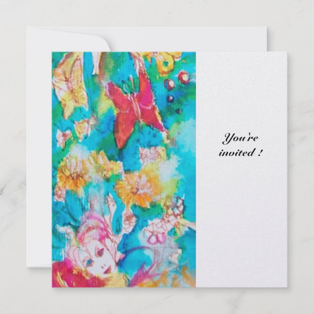 Invitación TALLA DE GRIPE FERIA 2 hielo metálico (Anverso)