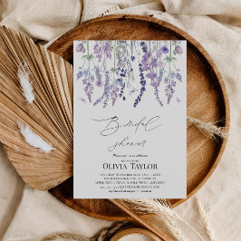 Invitación Taller de Novia Floral Acuarela de Flor Silvestre