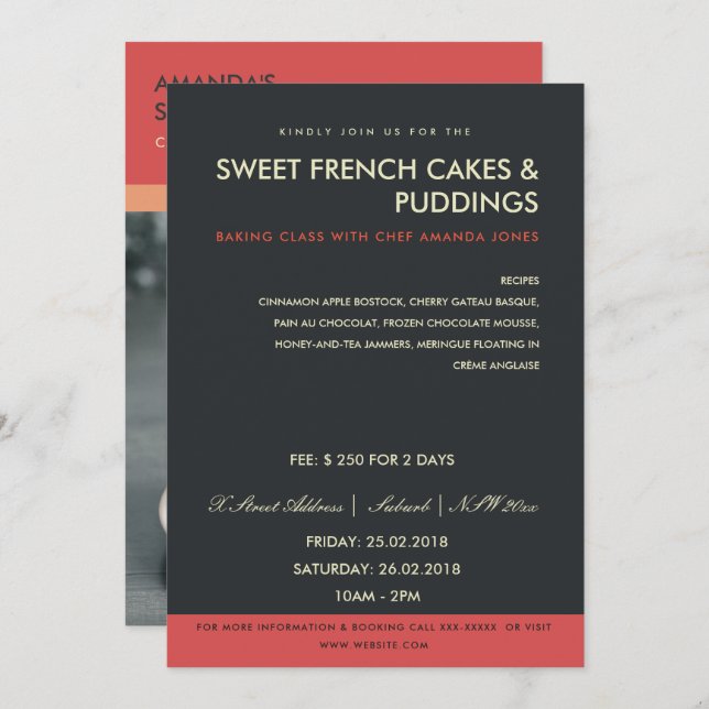 INVITACIÓN TALLER MODERNO DE FOTOGRAFÍA NEGRA NEGRA INVITA PL (Anverso / Reverso)