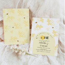 Tan dulce de ser el primer cumpleaños de abejas