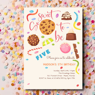 Invitación Tan dulce ser... cumpleaños de niños