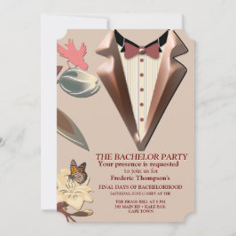 Invitación Tan - Vino de Marsala y gustos de bachiller rosa
