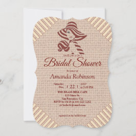 Invitación Tan - Vino de Marsala y texturado de rosa