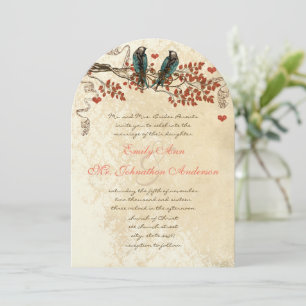 Invitación Tangerine Fall Sale Invitado a la Boda Vintage