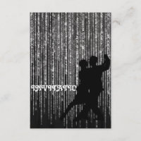 Invitación Tango Flamenco Baile Latino