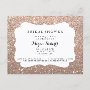 Invitación - Tapa para el día de la ducha de novia