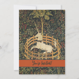 Invitación Tapices Clásicos de Unicorn