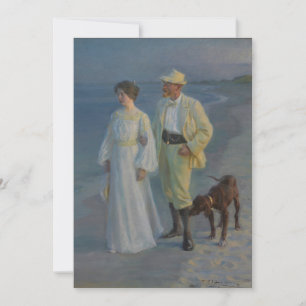 Invitación Tarde de verano en la playa de Skagen
