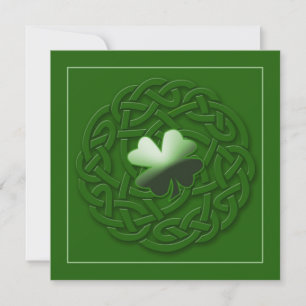 Invitación Tarjeta/invitación irlandesa - Personalizar la TI