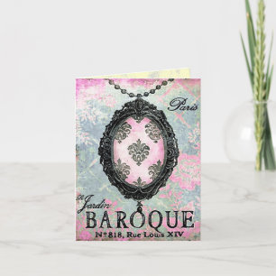 Invitación Tarjeta/invitaciones pendientes barrocas del ~