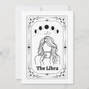 Invitación Tarot personalizado feminista mágico místico Zodia