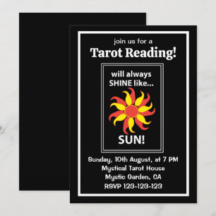 Invitación Tarot Sol Místico