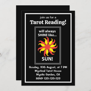 Invitación Tarot Sun Mystical Tarot