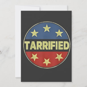 Invitación Tarrfied Anit Trump Patriótico Americano