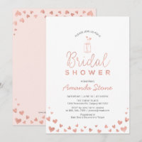 Tarro de Mason, Rosa Dorado y Rosa Desvanecido par