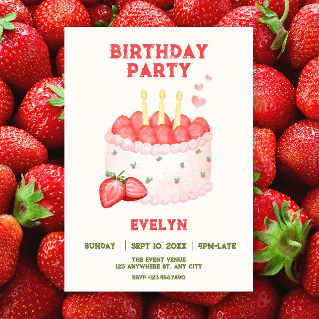Invitación Tarta de Cumpleaños (Subido por el creador)