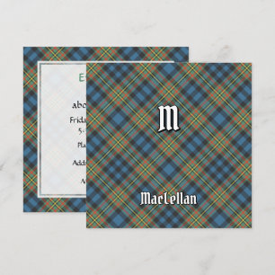 Invitación Tartan Antiguo del Clan MacLellan