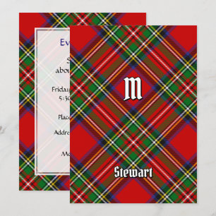 Invitación Tartan Royal Stewart