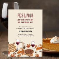 Tartas y vertido Fiesta de vino y postres de Acció