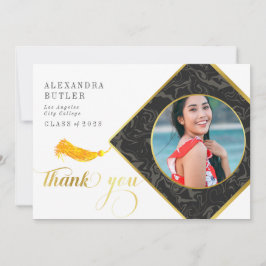 Invitación Tassel Class of 2023 Graduation Script Gracias