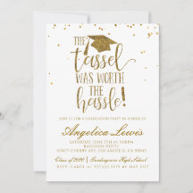 Tassel vale la pena graduarse