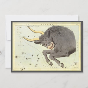 Invitación Taurus Bull, el espejo de la vieja constelación de