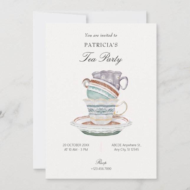 Invitación Taza (Anverso)