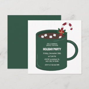 Invitación Taza de cacao caliente 